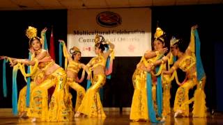 Oriental dancers on Multiculturalism Day 24 June 2012