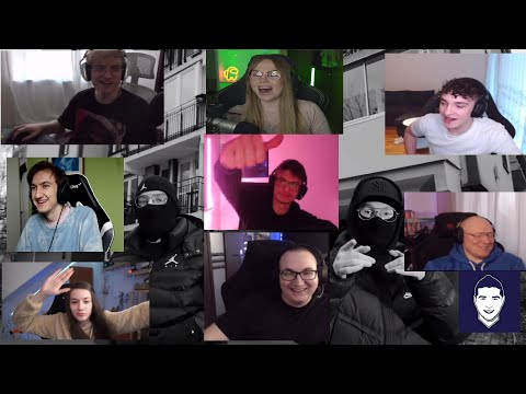 Reakcja streamerów na Gruby AK47 x Zeju POG - ŻYCIA SCHEMAT Rybson Franio Olsza Navcia xthorek lewus