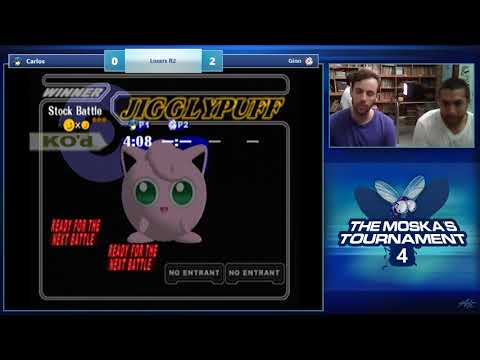 The Moska's 4 SSBM - Carlos (Marth) vs Gino (Jigglypuff) - Losers R2