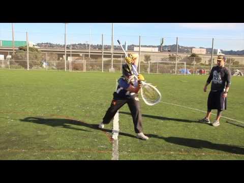 Lacrosse Goalie Drill: Walk the Line