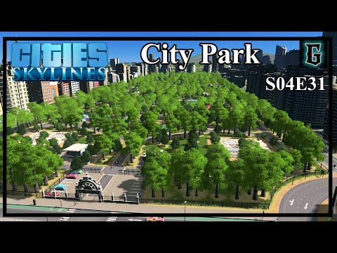 Cities: Skylines How to City Park in High Density Parklife DLC PS4 New Brighton Let's Play S04E31