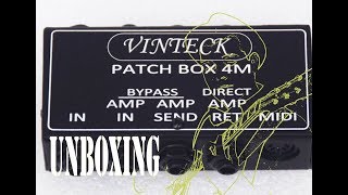 Video thumbnail for Vinteck Patch Box 4M: Unboxing e montaggio in Pedaliera by Valerio Giangiorgi