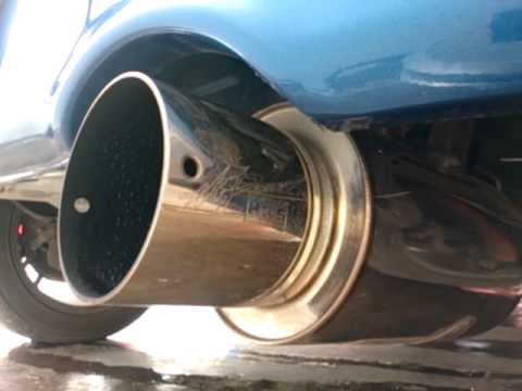 HKS exhaust - Toyota Vitz RS Turbo M