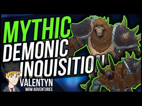 Warcraft Legion | Mythic Demonic Inquisition | Subtlety Rogue PoV