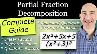 Partial Fraction Decomposition (Complete Guide)