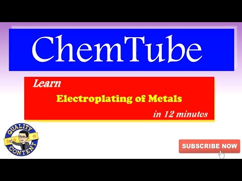 Chemistry SPM: Electroplating of metals (12 Minutes)
