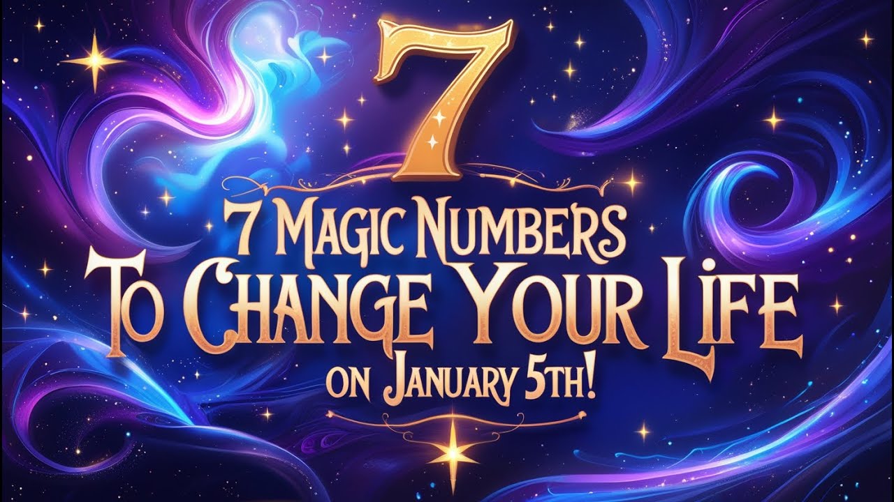 7 MAGIC NUMBERS TO CHANGE YOUR LIFE ON JANUARY 5TH