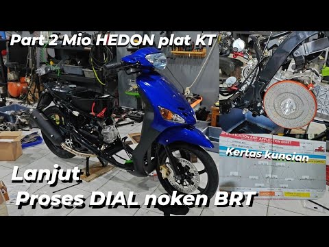 Part 2 mio hedon dari KALIMANTAN , proses DIAL noken as + ENGINE ON !!!