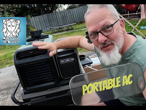 Brass Monkey's Portable AC.  I'm Lovin it....Kinda