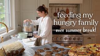 Easy Summer Meals & Snacks for Hungry Kids | Smoker Pizza, Healthy Breakfast Cookies & FRESH Foods!