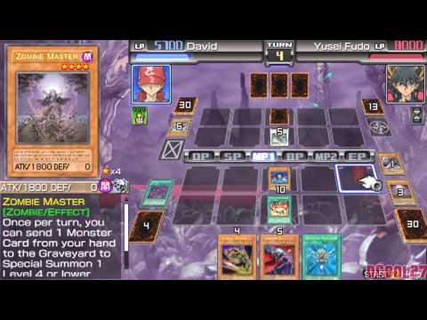 Yu-Gi-Oh! 5D's Tag Force 4:Me(Zombie Earthbound ) vs. Yusei Part 1