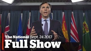 The National for Tuesday October 24, 2017: Quebec&#39;s new bill, dying in hospice care