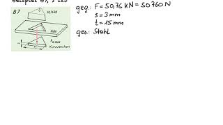 Abscherung Beispiel B7, S 125