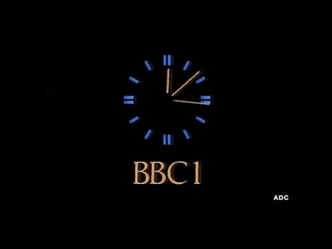 BBC1 PIF & closedown announcer Mark Waddington 2nd January 1986