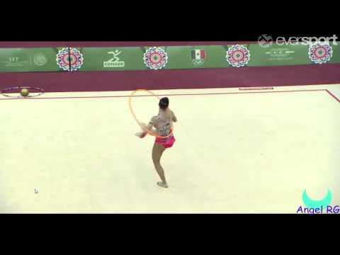 Final Hoop. Michelle Sanchez (VEN) - Juegos Centroamericanos Y del Caribe 2014 (3-8)