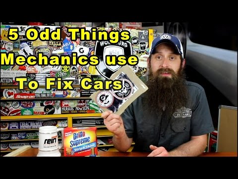 5 Odd Things Mechanics Use To Fix Cars ~ Video Video