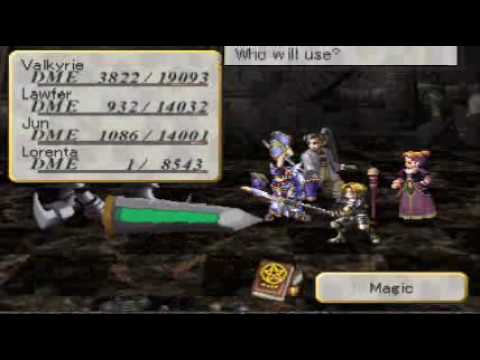 Valkyrie Profile Boss: Barbarossa Part 1