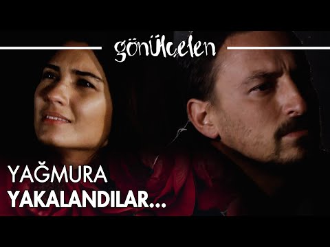 Hasret ve Levent yağmura yakalanıyor! - Gönülçelen