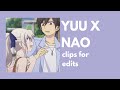Charlotte YUUxNAO Clips For Edits Otosaka X Nao