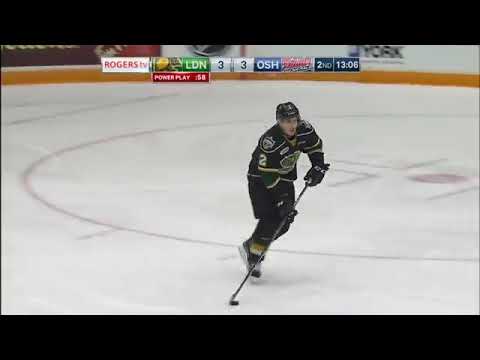 Max Jones scores two beautiful goal vs Oshawa Generals