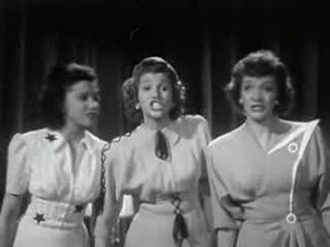 Andrews Sisters - Steppin' Out Tonight