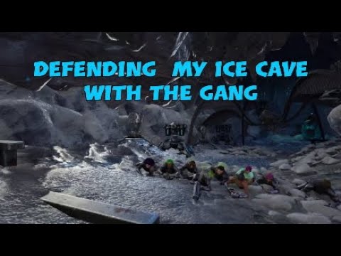 Defending My Ice Cave On My First Week And PvP Outside | Ark Official PvP PS4/PS5 | C4L |
