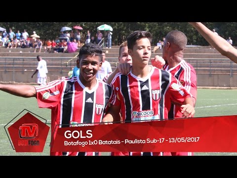 Botafogo 1x0 Batatais - Paulista Sub-17 - 13/05/2017