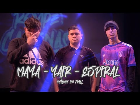 MAYA VS YAIR VS ESPIRAL - OCTAVOS - ROMPE CADENAS FREE - FECHA 3 2023