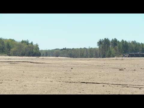 Wixom Lake drained after severe flooding in Midland