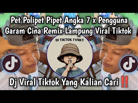 DJ PET POLIPET PIPET ANGKA 7 SUKA BANYAK PENGGUNA PENGGUNA GARAM CINA REMIX LAMPUNG TREND TIKTOK 