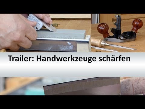 Onlinekurs Handwerkzeuge schärfen - Trailer