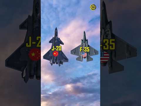 China's J20 Can Defeat US F35 🤔#shorts #viral #defenceshorts