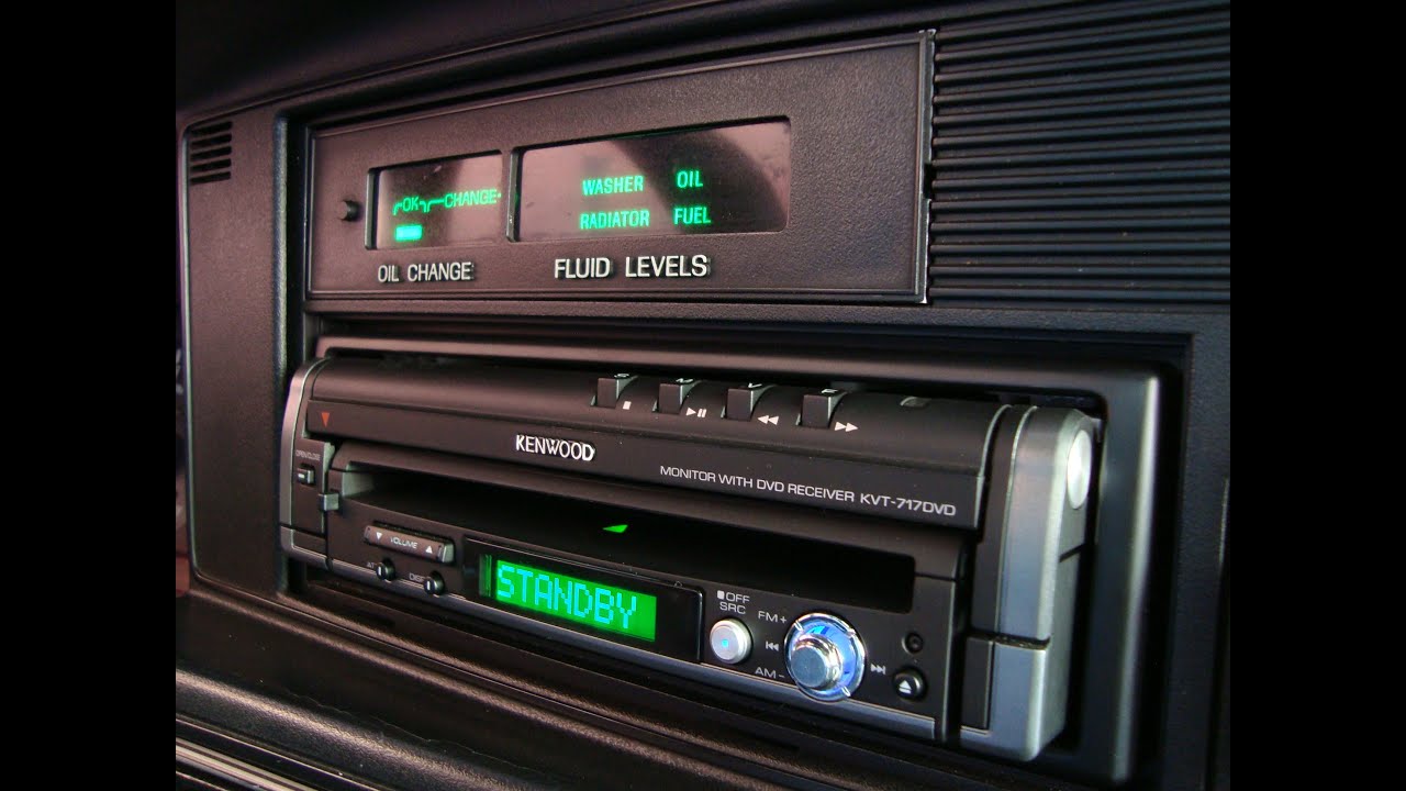Kenwood KVT-717DVD Old school Vintage