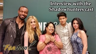 Exclusive interview with the cast of Shadowhunters