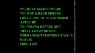 Epic Rap Battles Of History - Sir Isaac Newton vs Bill Nye Lyrics Season 3