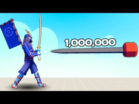 1.000.000 DAMAGE BLOWDART 1 vs 1 EVERY UNITS | TABS - Totally Accurate Battle Simulator 2024