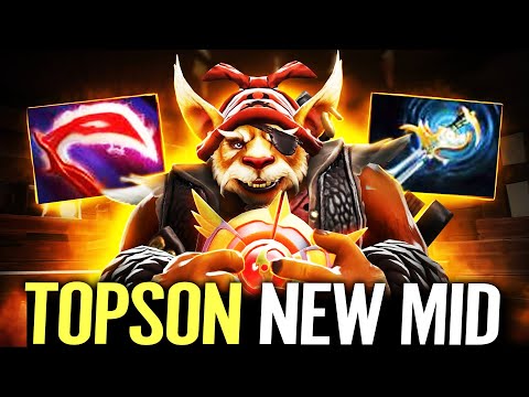 🔥 TOPSON Brewmaster 100% NEW MID HERO — Echo Sabres + Desolator 20min GGWP Dota 2 Pro