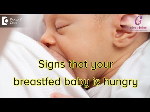 Signs that your breastfed baby is hungry - Dr.Deanne Misquita of Cloudnine Hospitals|Doctors’ Circle
