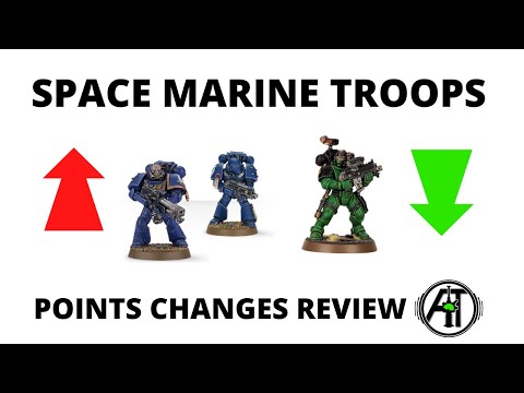 Space Marine Troops - Points Changes Review + Discussion
