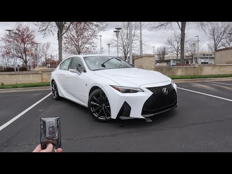 2021 Lexus IS 350 F Sport: Start Up, Exhaust, Test Drive and Review