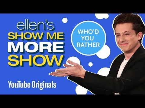 Charlie Puth Plays Who'd You Rather?