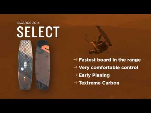 North Select 2014 Kitesurfing kite board from BrackleshamBoardriders.co.uk.