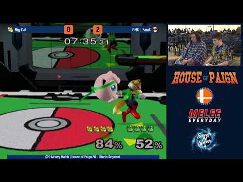 House of Paign 20 - Big Cat (Fox) vs GHQ | ZamU (ICs/Falcon/Puff/Sheik) - $20 Money Match