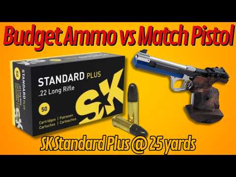Budget Ammo, Match Pistol – Does SK Standard Plus Deliver?🇩🇪