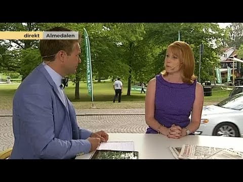 Pihlblad möter Annie Lööf inför talet - Nyheterna (TV4)