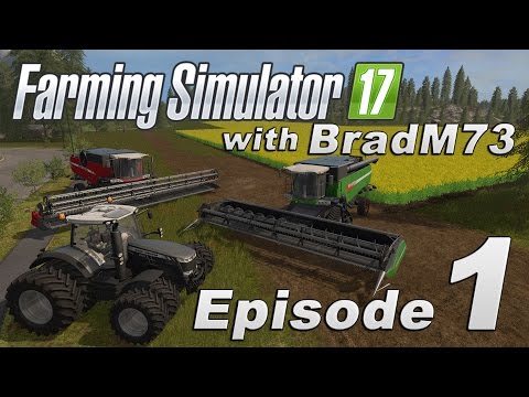 Farming Simulator 17 - Let's Play! - Episode 1 - Intro and Map Tour!!