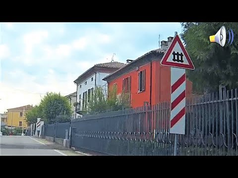 Dal passaggio a livello di Canelli (AT) Via Bussinello al PL di Via Buenos Aires # railroad crossing