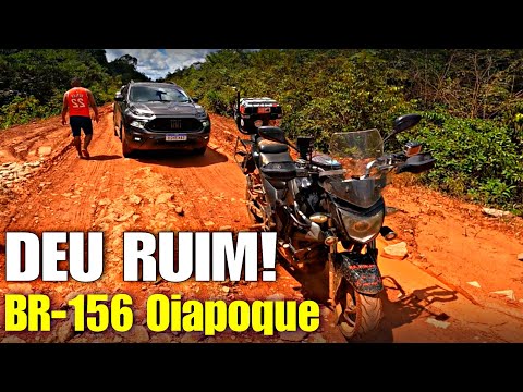 VIAGEM DE MOTO SÓ PREJUÍZO NÃO ESTAVA NADA FÁCIL A BR-156 DO OIAPOQUE A MACAPÁ/AP Ep-151