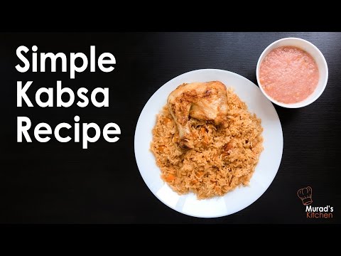 Simple Arabian Kabsa Recipe with Chicken | Murad's Kitchen