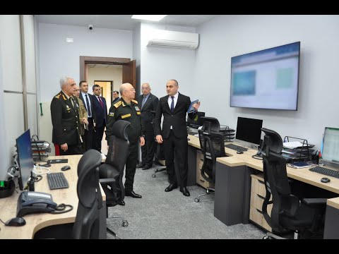 FHN-in Kibertəhlükəsizlik əməliyyatları mərkəzi və Rabitə mərkəzinin açılışı olub
